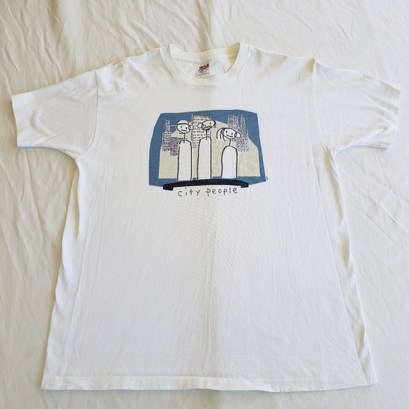 Vintage Anvil 90s "City People" It's all good" USA - Picture 4 of 14